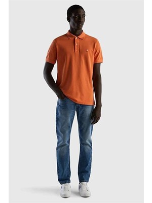 Benetton BNT-3089J3179 Benetton Polo Yaka T-Shırt