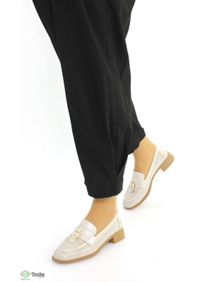 Mammamia Kadın Günlük  Deri Ortopedik Yazlık Ayakkabı M26YA7295