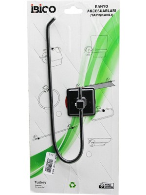 Findit Siyah   Açık Solo  Metal  Kağıt Havluluk   Yapışkanlı Montaj BNY-711 (2818)