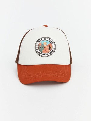 Lcw Accessorıes  Baskılı File Detaylı Erkek Çocuk Kep Şapka