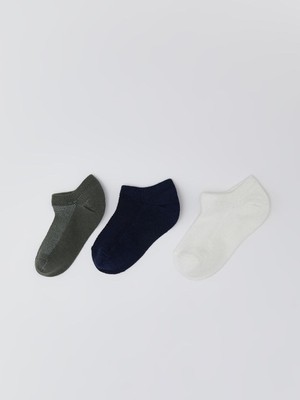 Lcw Kids  Basic Erkek Bebek Patik Çorap 3'lü