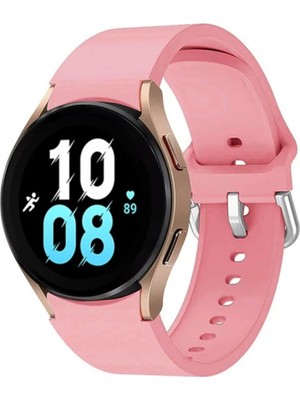 MMP Shop Samsung Galaxy Watch 4 5 6 7 Fe 40 40 44 Classic 42 43 46 47 mm Uyumlu Kavisli Silikon Kordon
