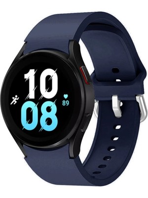 MMP Shop Samsung Galaxy Watch 4 5 6 7 Fe 40 40 44 Classic 42 43 46 47 mm Uyumlu Kavisli Silikon Kordon