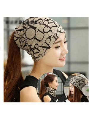 Kışlık Bere Şapka Bone Bandana Tarzında