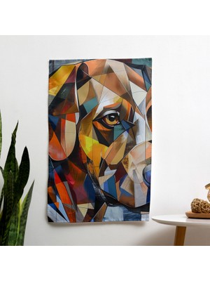 Painted Anarchy Kübizm  Duvar Sanatı Ev Dekorasyonu - Yatak Odası, Oturma Odası ve Yurt Için Canlı Süblimasyon