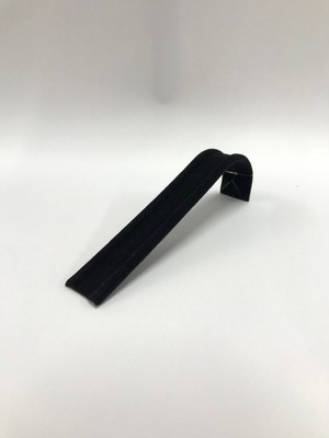 Teknotrust Yerli Üretim Metal Saç Süet Kumaş Siyah Renk Bileklik-Saat Sergileme Standı