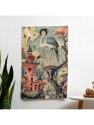 Painted Anarchy Kaprisli Dadaizm  Duvar Sanatı Kumaş Duvar Örtüsü - Yatak Odası, Oturma Odası, Yurt Için Canlı