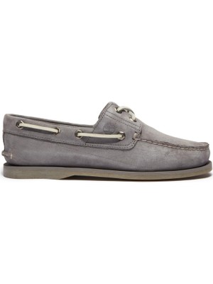 CLASSİC BOAT BOAT SHOE Erkek Medium Grey Nubuck Tekne Ayakkabısı TB0A4187EL81