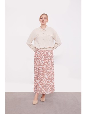 Camel Zebra Desen Etek