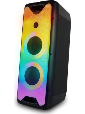 Gemini GLS-550 Taşınabilir Işıklı Bluetooth Hoparlör