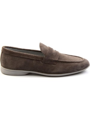 Bambi Vizon Leather Erkek Loafer Ayakkabı E01054150502