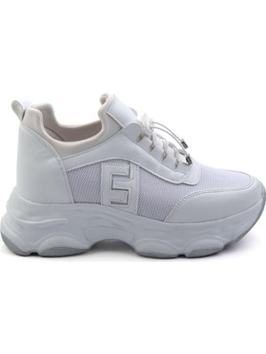 Bambi Beyaz  Kadın Sneaker K01093606609