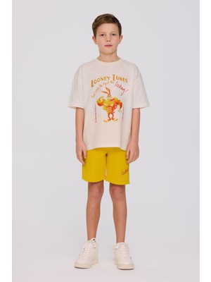 Bg Store Erkek Çocuk Kırık Beyaz Tshirt