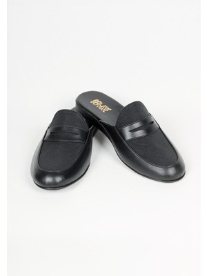 Depasse Siyah Erkek Misafir Ev Çeyiz ve Damat Terliği