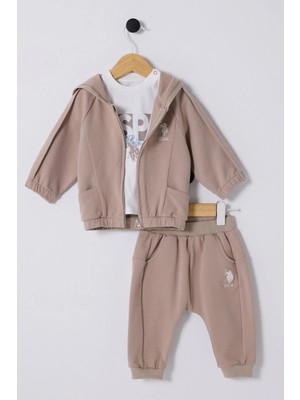 U.S. Polo Assn. Erkek Bebek Takım Üçlü