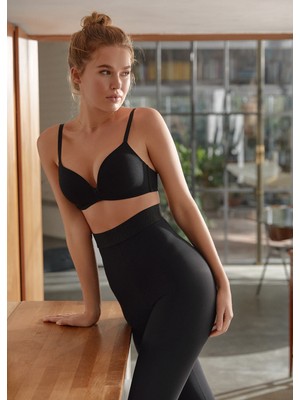 Suwen Koton Soft Sütyen - Siyah