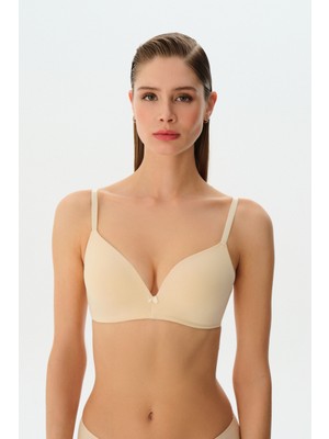 Suwen Koton Soft Sütyen Ten Rengi 85C Konforlu Tasarım ve Gün Boyu Destek Sunar