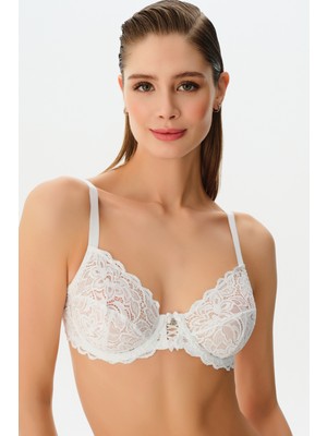 Suwen Isabelle Dantelli Toparlayıcı Balenli Sütyen