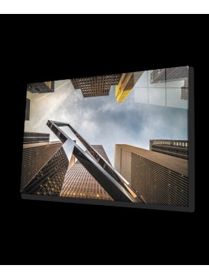 Şehir Köprü Manzaralı Cam Tablo Bridge City View