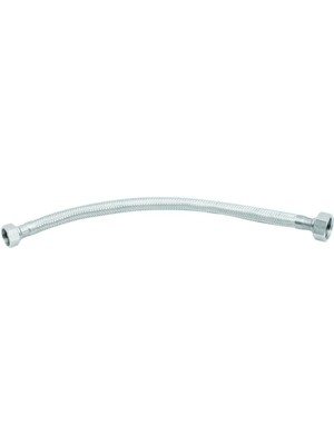 GGAMA Gama Paslanmaz Çelik Flex Hortum 3/8 - 1/2 Batarya Ara Bağlantı Hortumu 80 cm