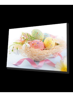 Yumurtalar Paskalya Cam Tablo