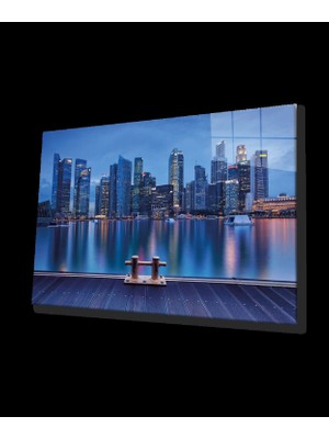 Şehir Manzaralı Cam Tablo