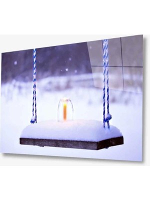 Mum Kandil Cam Tablo