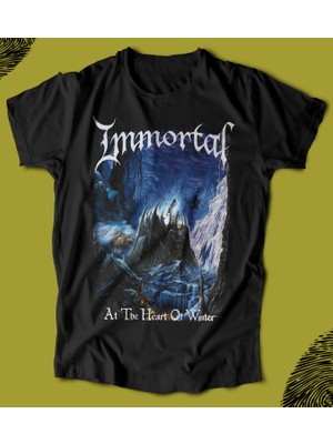 Butişört 'immortall - At The Heart Of Winters‘  Baskılı 'regular-Fit' Unisex Tişört