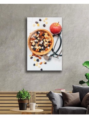 Meyveler Cam Tablo Fruits