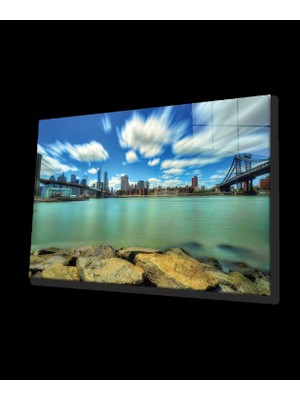 Şehir Manzaralı Cam Tablo Urban Area View