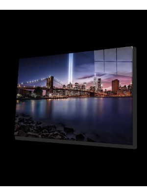 Şehir Manzaralı Cam Tablo Urban Area View