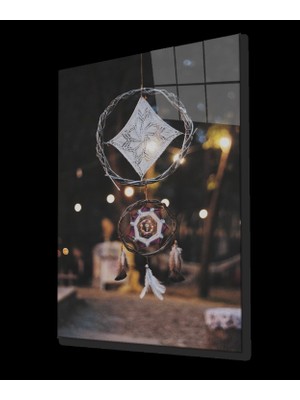 Miraaxx Dantelli  Sarkıt Görselli   Bohem Tarzı  Tablo