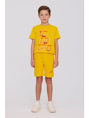 Bg Store Erkek Çocuk Sarı Şort