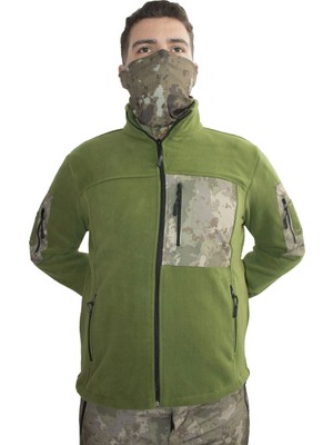 Mysia Outdoor Tsk Piyade Kamuflaj Haki Polar Mont