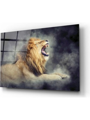 Aslan Cam Tablo