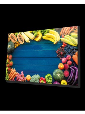 Meyveler Cam Tablo Fruits