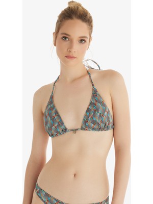Blackspade Kadın Bikini Üstü 10705 - Desenli