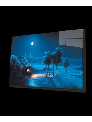 Illüstrasyon Cam Tablo Illustration Art