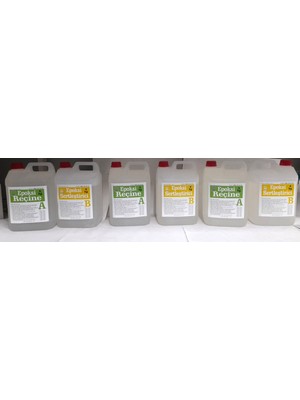 30 kg A+B Büyük Hacim Için Ultra Şeffaf Reçine