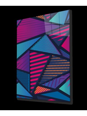 Geometrik Mimari Cam Tablo