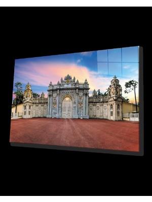 Istanbul  Bahçe Sarayı Mimari Kapısı  Cam Tablo