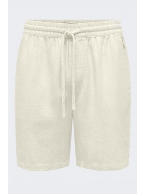 Onstel Vısc Lın Shorts 0075 Erkek Beyaz Şort - OS22030250