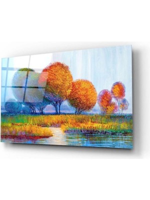 Yağlı Boya Cam Tablo