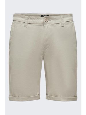 Only & Sons Onspeter Lıfe Regular 0013 Shorts Noos Erkek Bej Şort - 22027905