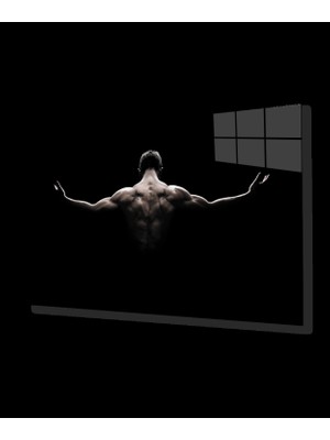 Spor Fıtnes Cam Tablo   Sports Fitness