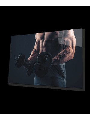 Spor Fıtnes Cam Tablo   Sports Fitness