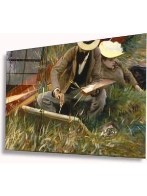 Klasik Resimler Cam Tablo