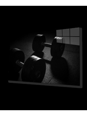 Spor Fıtnes Cam Tablo   Sports Fitness