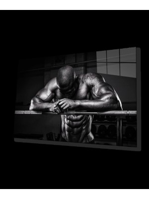 Spor Fıtnes Cam Tablo   Sports Fitness