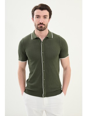 MCR Triko Polo Ön Düğmeli